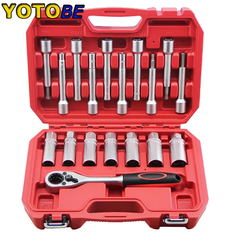 Shock Absorber Tool Kit 18pc Suspension Strut Nut Removal Top Mount Tool Service