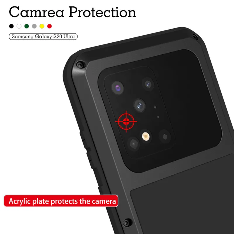 Imagem -04 - Capa Anti-choque para Samsung Galaxy Capa Estilo Armadura Resistente ao Impacto para os Modelos A51 A71 A30 A50 s S20ultra S20 Plus