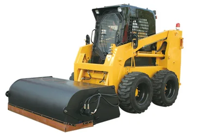 Mini Skid Steer SY45 With Diesel Engine Hydraulic  Backhoe Loader  700kg  Loading
