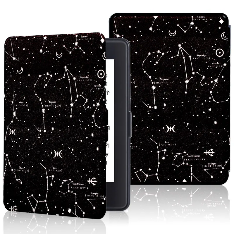 Kindle Paperwhite 5/6/7th スマートケース塗装磁気カバー Kindle