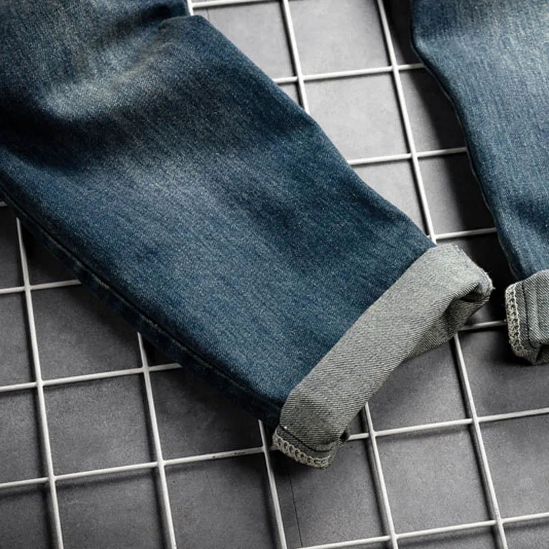 Spring Fall Mens Vintage Detachable Denim Cargo Overalls HipHop Long Sleeve Tops Straight Pants Big Size Rompers Male Jumpsuit