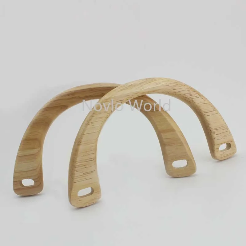 4-10 pieces 4 colors 15*8cm Arch Bridge Shaped Quilting Crafts Supply For Design Wood Backpack Bag Purse Small Handle Parts