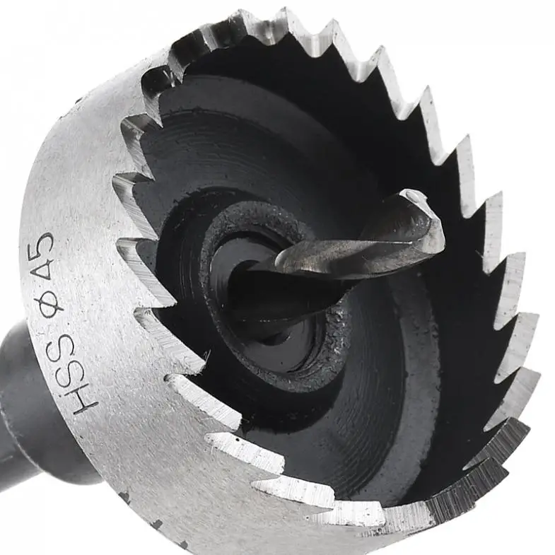 1pcs 12mm-65mm Set di punte per trapano per sega ad alta velocità in acciaio inossidabile per tubo in acciaio inossidabile in metallo