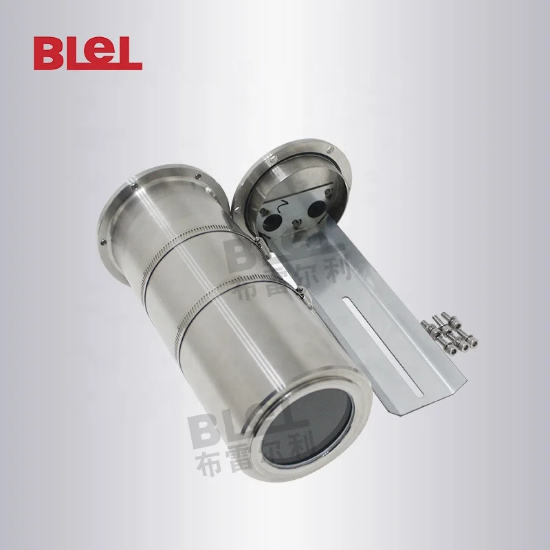 BLEL explosion proof cctv camera housing made of 304 stainless steel