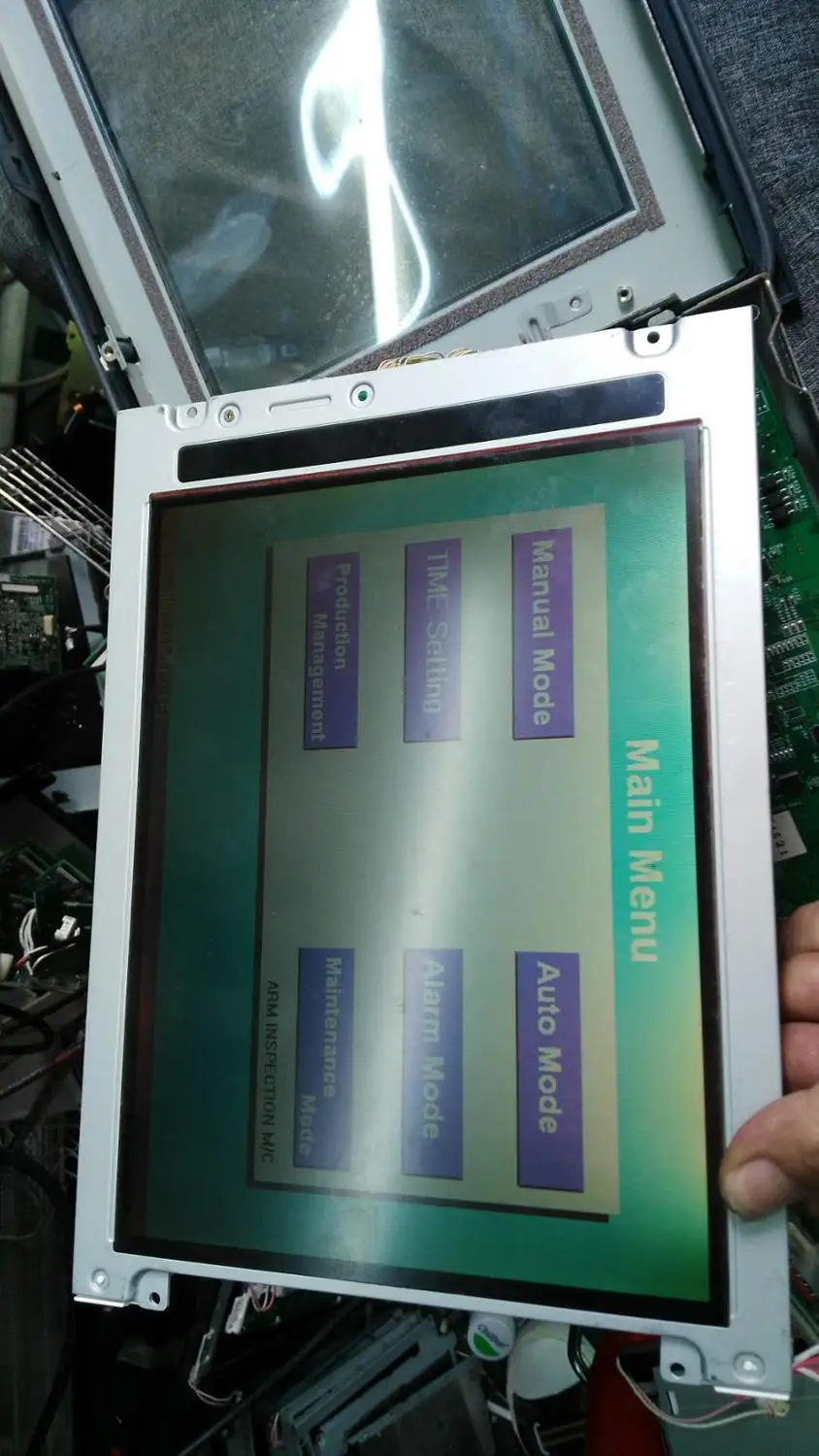 Panel LCD industri Kelas A 100% inci asli tes 10.4 KCB104VG2BA-A21 A21