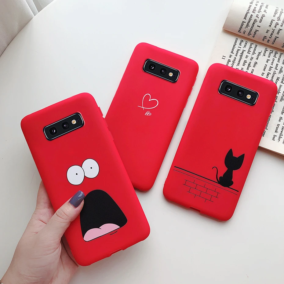 Case For Samsung Galaxy S10e Samsung S10e S10 e S 10e 10 e Case Luxury Protective Cute Silicone Soft TPU Phone Cases Cover Capas