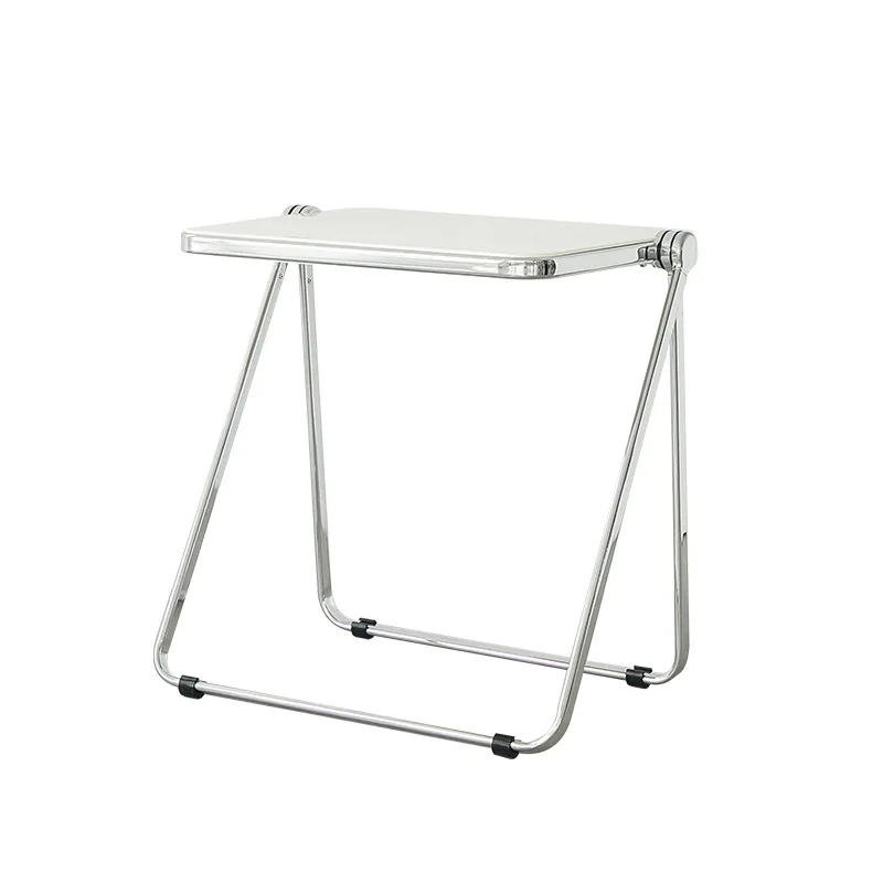 JOYLIVE Folding Dining Table Simple Transparent Table Coffee Table Side Table Portable Office Study Table Home Use 2021 New