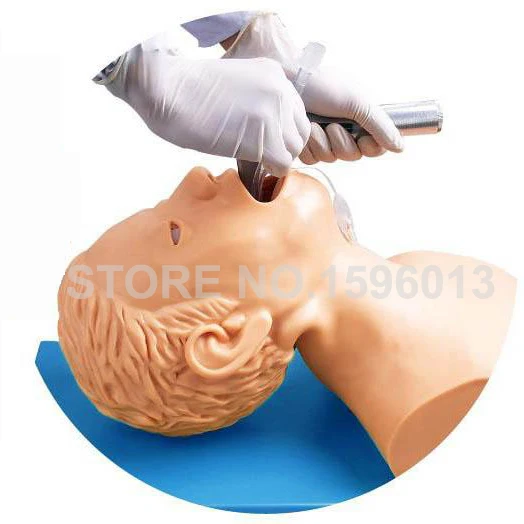 Airway Management Trainer Electronic Trachea Intubation Training Model Adult Head Simulator Voice Promting