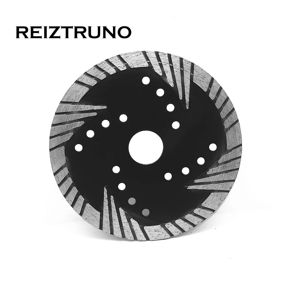 REIZTRUNO 125 มม.ใบมีด Diamond Turbo Slant ฟันป้องกันสำหรับเครื่องบด-หินแกรนิตตัดใบมีด