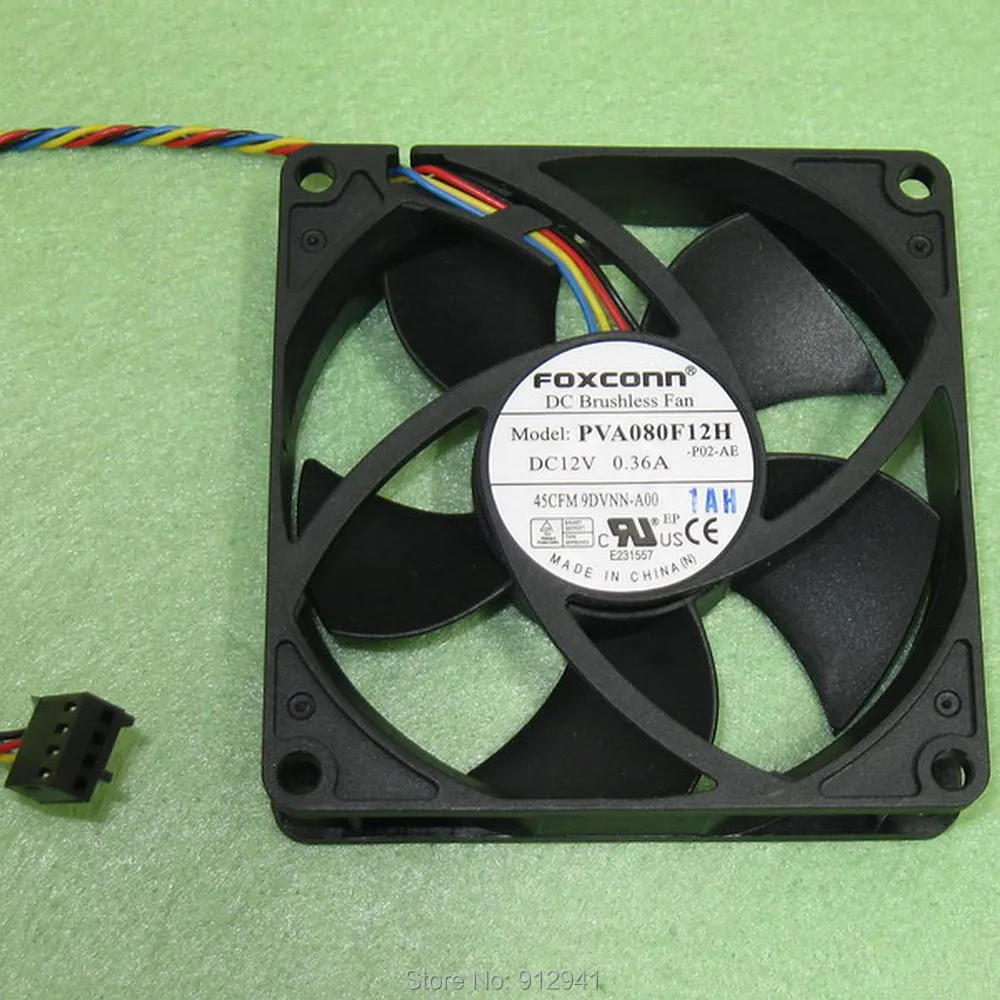 Ventola Di Raffreddamento PVA080F12H – 80x80x20 Mm, 12V, 0.36A