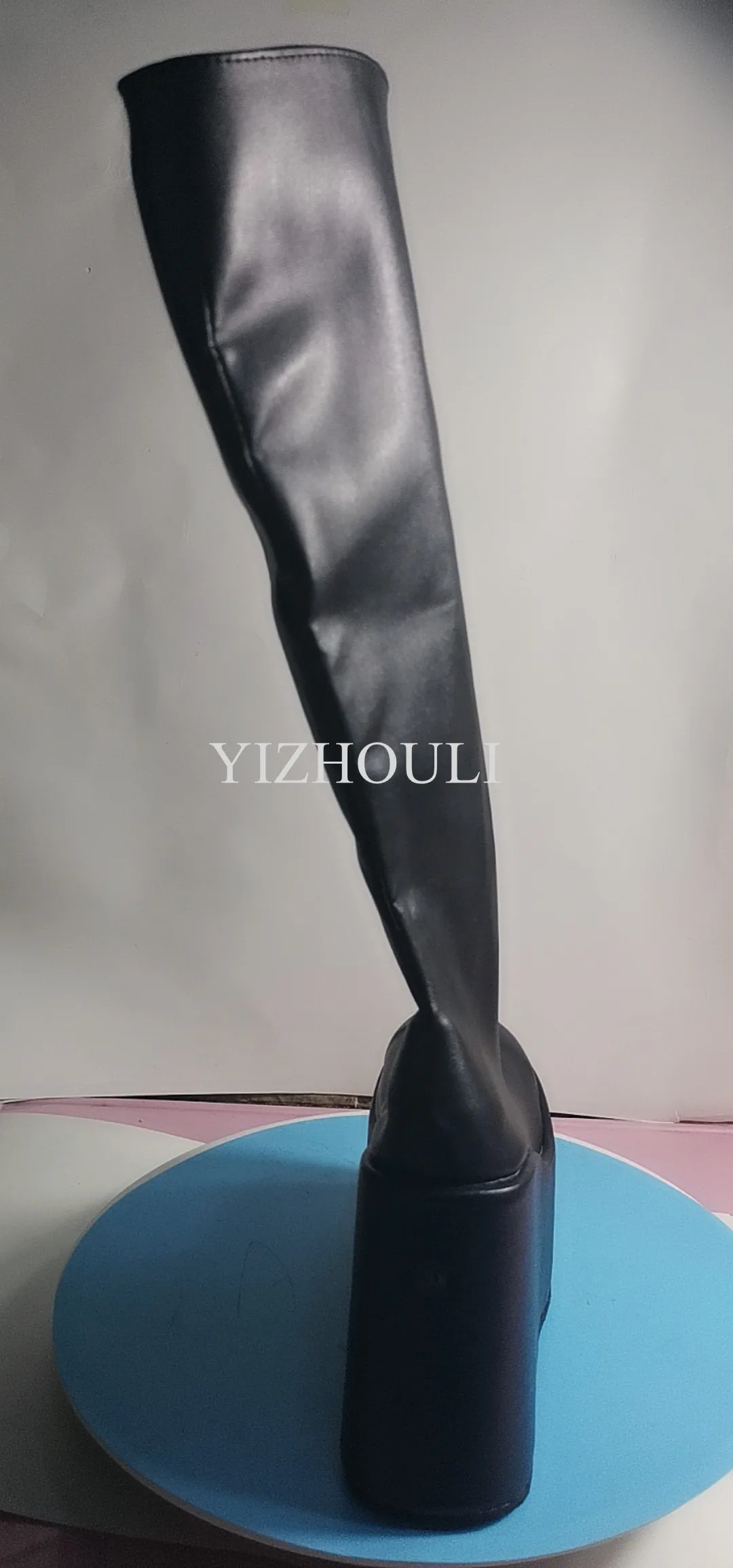 New fashion 12.5cm platform heels, a variety of color material options, stage show shopping with high boots