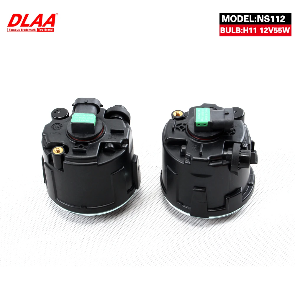 DLAA For JUKE 2012 2013 2014 Front Fog Lights Car Styling Spot Light Fog Lamps With Switch - 1 Pair