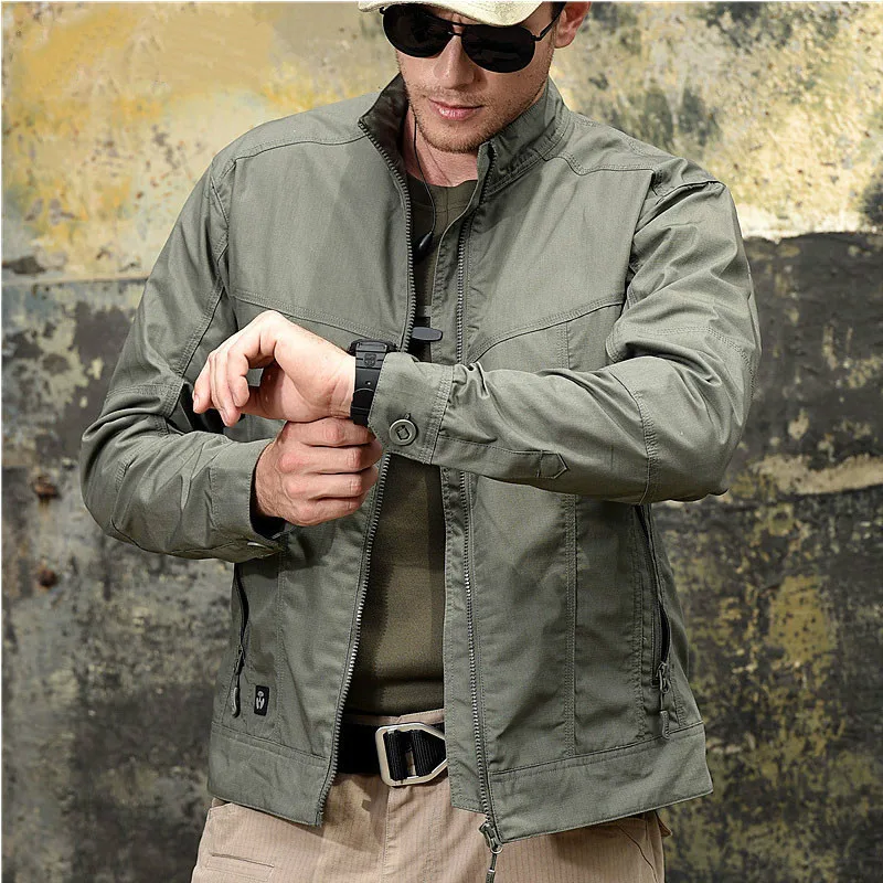 

Tactical Jacket Men City Commute Waterproof Wear-resistant Bomber Army Mens Coats Outdoor Military Shooting Asssassin Jackets