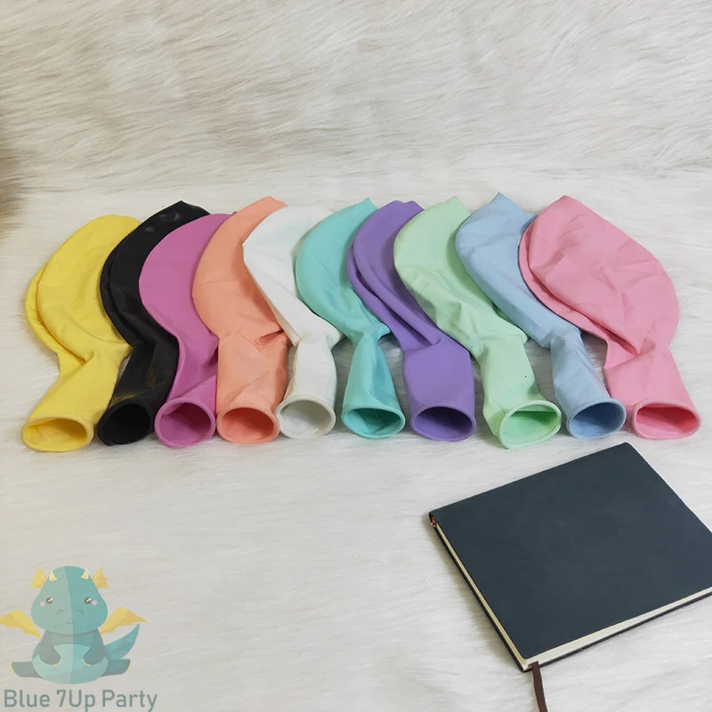 

10/12/18icnh Macaron Baloons Wedding Accessories Baby Shower Happy Birthday Party Decoration Pink Ballon Anniversaire Arche Ball