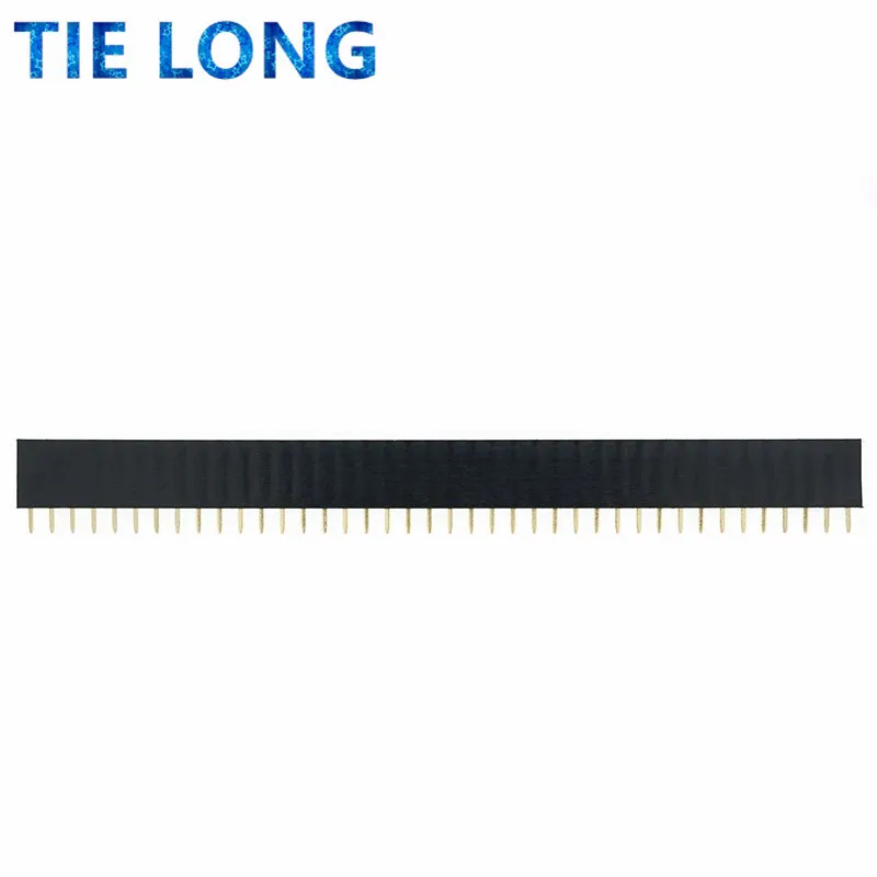 5PCS 2.54mm 40 Pin Stright Female Single Row Pin Header Strip PCB Connector PAIMU