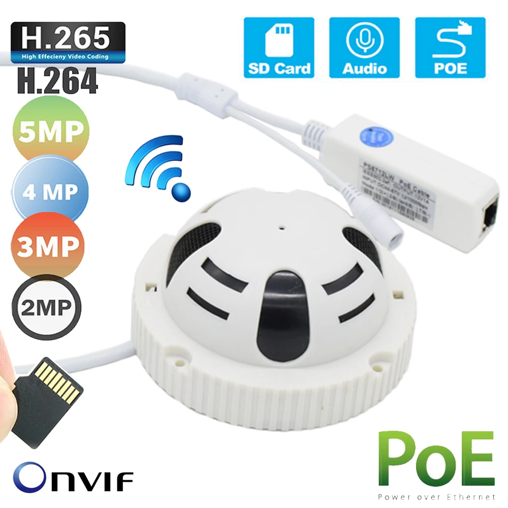 Home Security 4K 8MP 5MP 3MP 2MP 1.3MP 1MP HD Covert POE Wifi Mini Ip Camera Audio RTSP Pin Hole SD Card Slot P2p Onvif