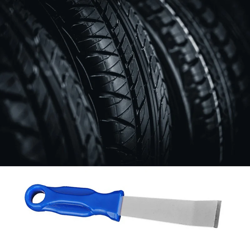 Car Tire Repair Tool Metal Scraper for Adhesive Stick On Wheel Weights Removal Tape Wheel Balancing Blocks Remover Tire Tools