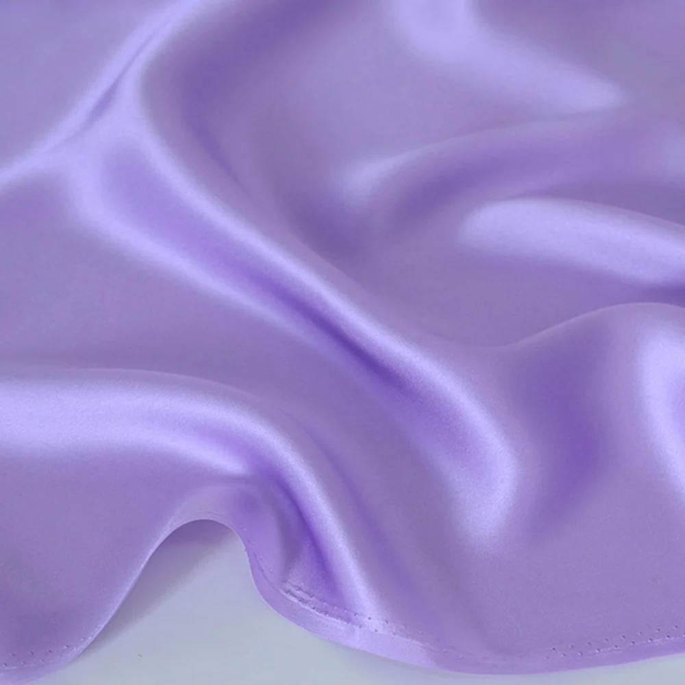 Mulberry Silk Satin Fabric for DIY Sewing, Plain Dyed Fabric, 100% Pure, Thickness 16m/m, Width 114cm by the Meter