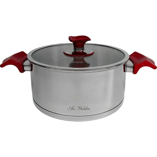 Aryıldız King Red 2 Piece 20 X10CM Stainless Steel Cookware