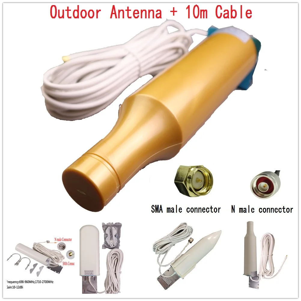 

Omni Outdoor antenna for 2G 3G 4G Repeater GSM DCS UMTS LTE cellular mobile signal amplifier wifi router,SMA and N Connector