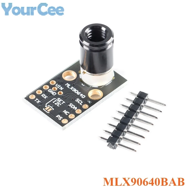 MLX90640BAA MLX90640BAB IR 32*24 Infrared Temperature Measurement Dot Matrix Sensor Thermal Imager Module GY-MCU90640 MLX90640