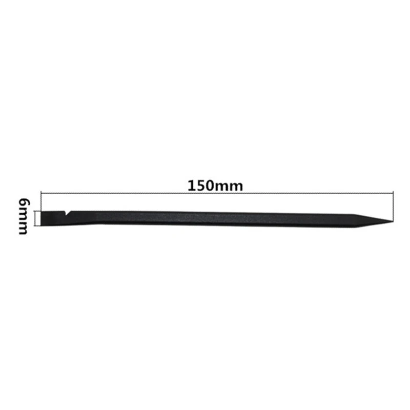 SAYTL Nero Anti-Statico In Plastica Spudger Apri di Nylon Della Leva di Attrezzi di Apertura Kit per iPhone/iPad Tablet PC di Riparazione 10 pz/lotto