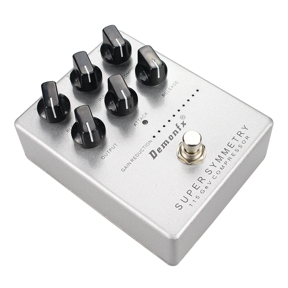 Imagem -04 - Demonfx Bass Effect Pedal para Baixo Super Simetria Compressor Guitarra Acessórios Alta Qualidade Novo