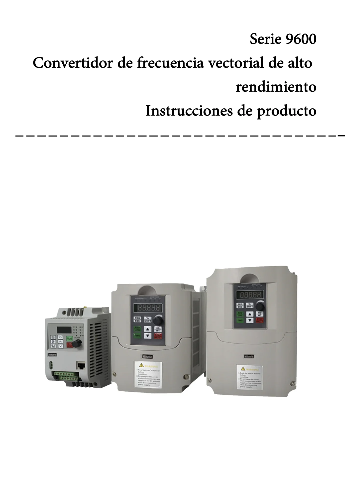

NFlixin 9600 Spanish manual