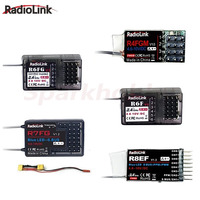 Original Radiolink R6FG R6F R4FGM R8EF R7FG with Gyro 2.4GHz Receiver Used to RC4GS RC6GS T8S T8FB RC Remote Control Transmitter