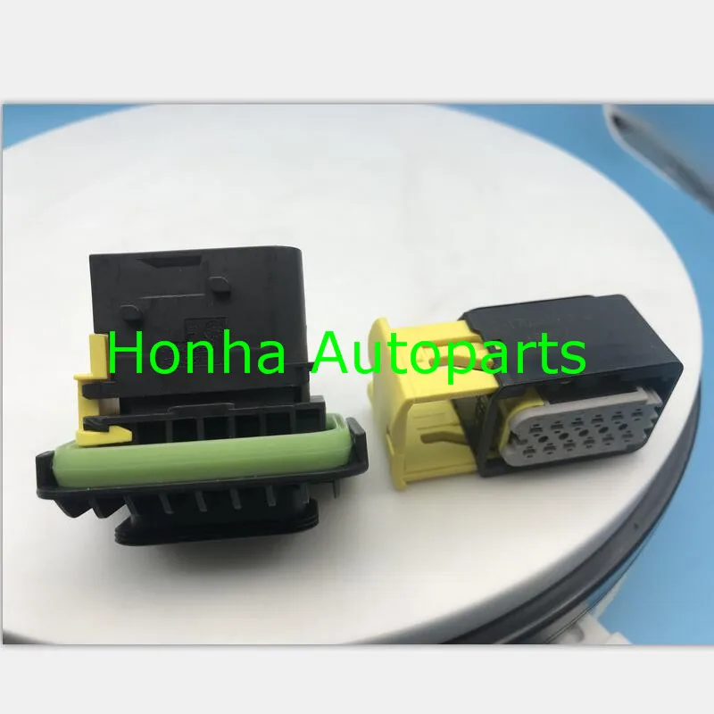 2/5/10/20/50 pcs/lots HDSCS 12 Ways Pin male and Female Automotive Electrical Connector 2-1703639-1 1-1564526-1 1-1564527-1