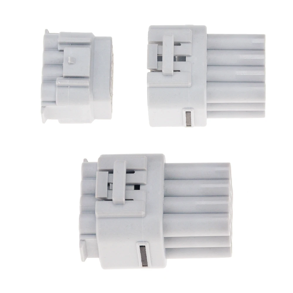 1Set 12 Pin Way Sealed Electrical Wire Connector Plug Set Male/Female Waterproof 2.2mm to 2.5mm Dupont Terminal Kit for Car Auto