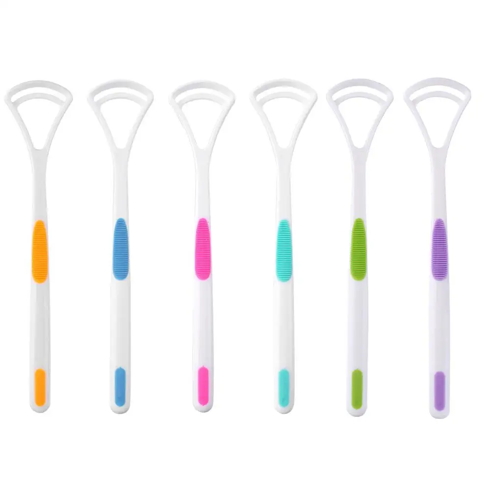 Tongue Brush Tongue Scraper Cleaner Dental Oral Care Keep Fresh Breath Tongue Coating Oral Hygiene Care Cleaning Tools