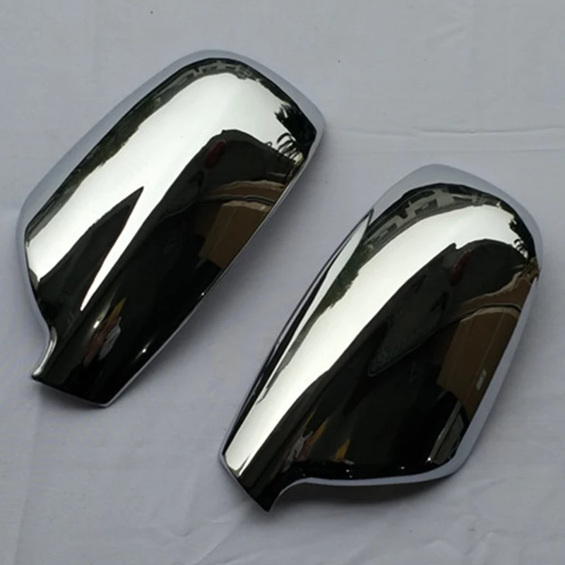 For 2004-2012 Peugeot 307 CC SW 407 Door Side Wing Mirror Chrome Cover Rear View Cap Accessories 2pcs per Set Car Stying