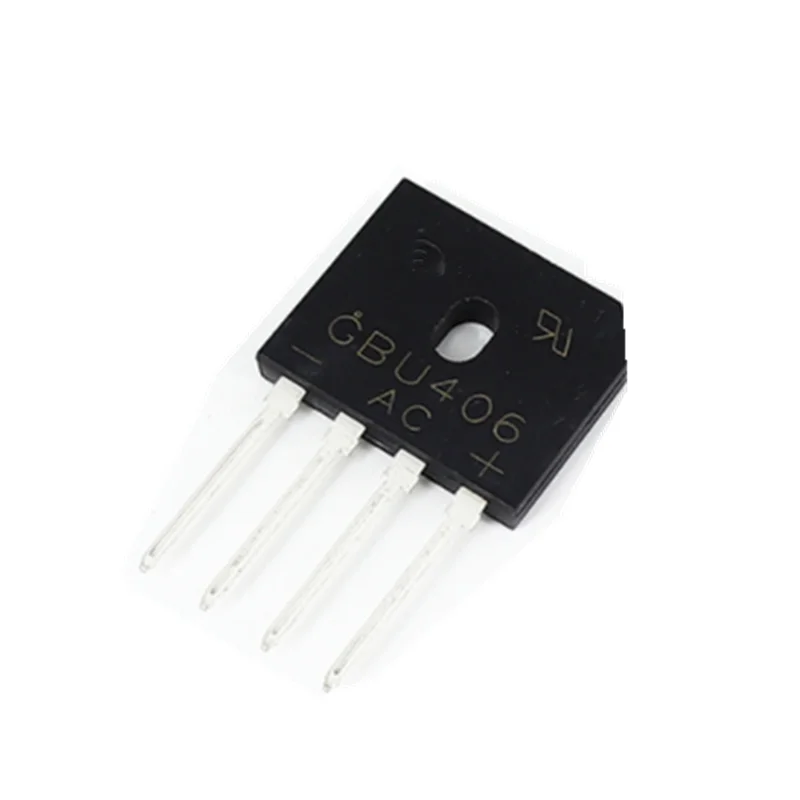 10pcs/lot GBU406 GBU408 GBU410 GBU606  GBU608  GBU610 GBU806 GBU808 GBU810 GBU1010 GBU1510 GBU2510 Bridge Rectifiers