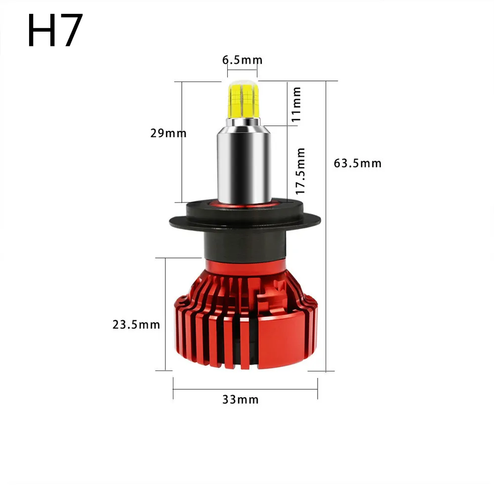 CANBUS anti-erreur 360 DEGREE GLOWING MOST FOCUSING 12000LM MOVER AUTO CAR LED BULB LAMP SAMSUNGCHIP H1 H3 H7 H11 9005 9006 9012