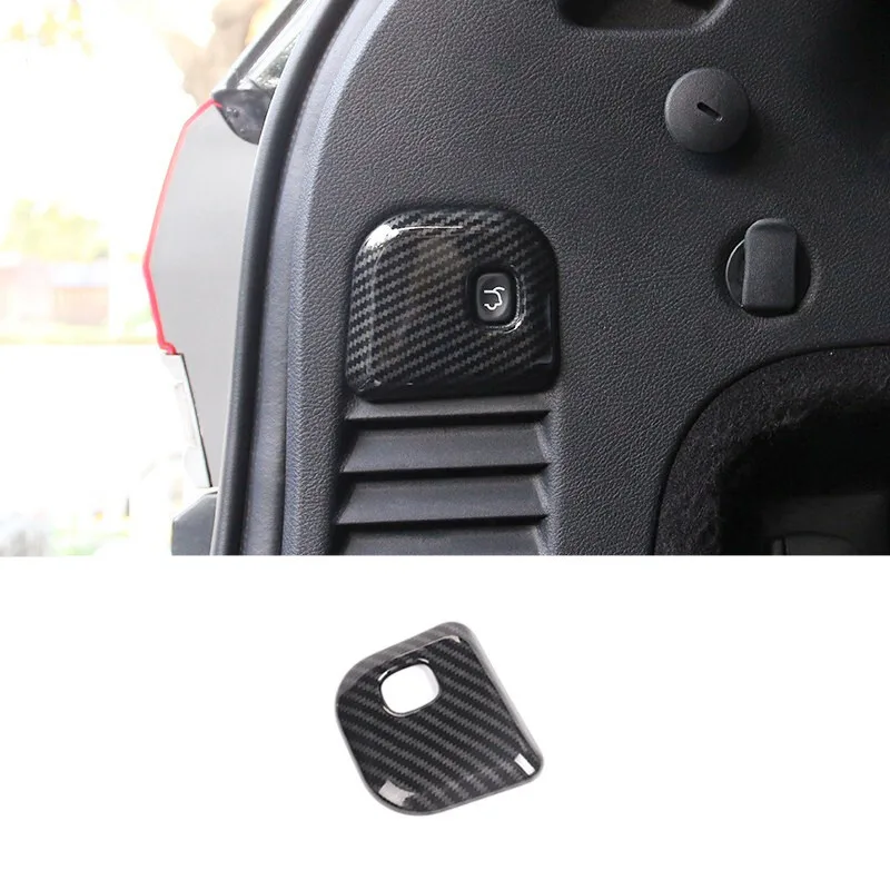 

2014 2015 2016 2017 For Jeep Grand Cherokee ABS Carbon Fiber Car Tail door electric switch Cover Trims Car Styling Accessories