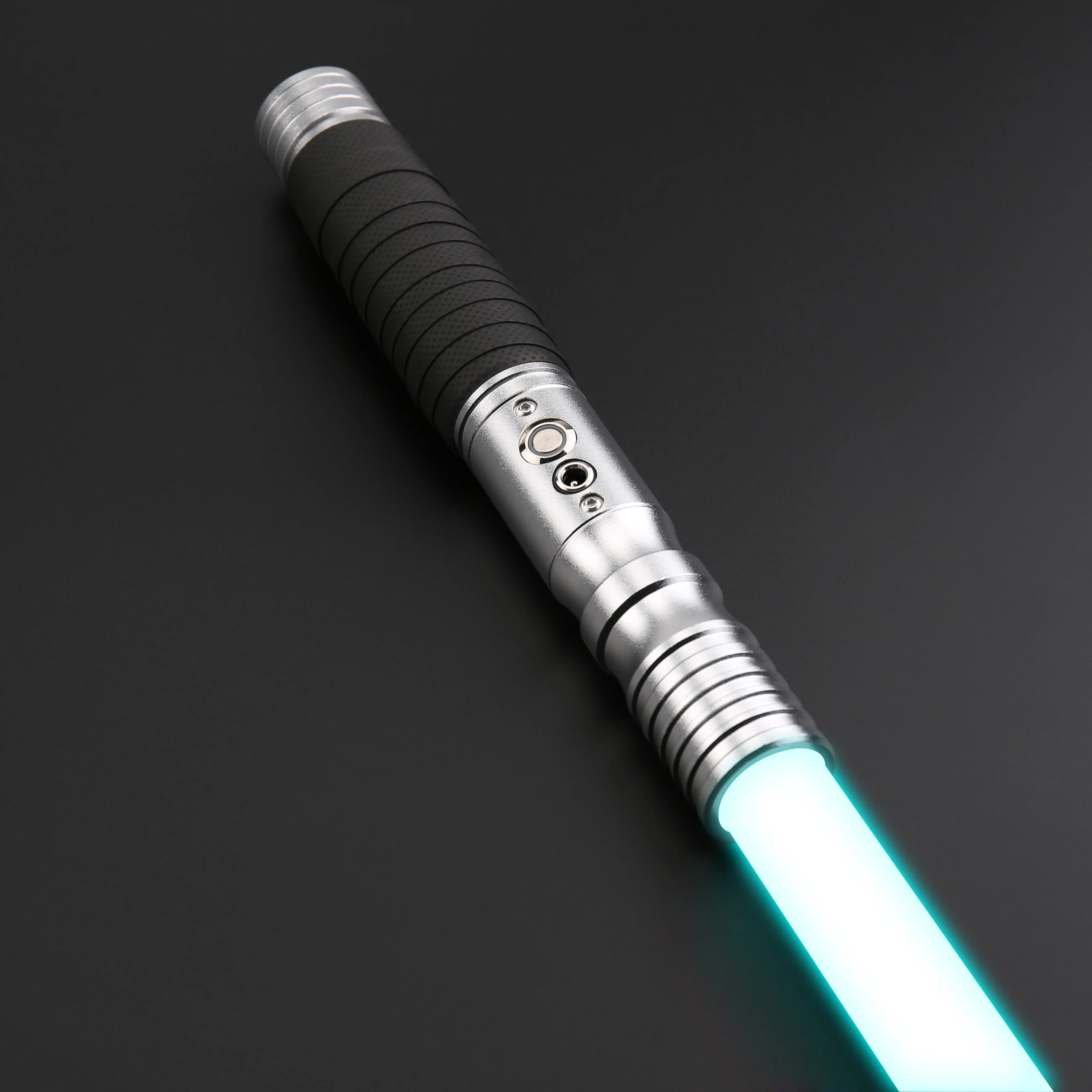 Lightsaber Toys Flashing Weapon Heavy Dueling 12 Color LED Change Volume Force 6 Sound Fons FOC Blaster Laser Sword Sabre De Luz