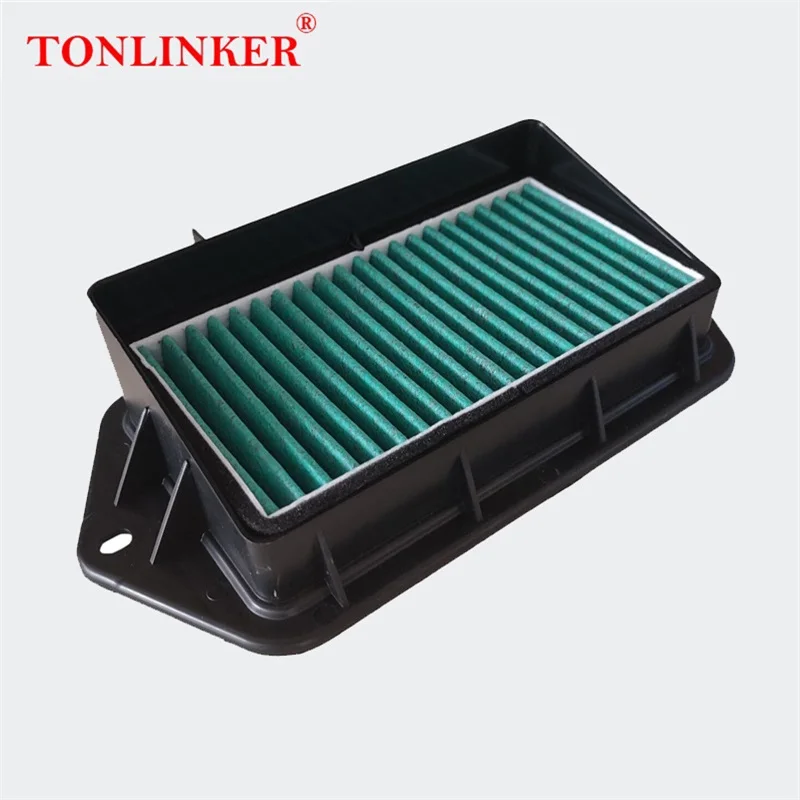 TONLINKER 2 Holes Air Filter For Vw Beetle A5 Jetta6 NF Sharan Tiguan 5N For Audi Q3 8U Alhambra External Filter Anti-PM2.5 98%