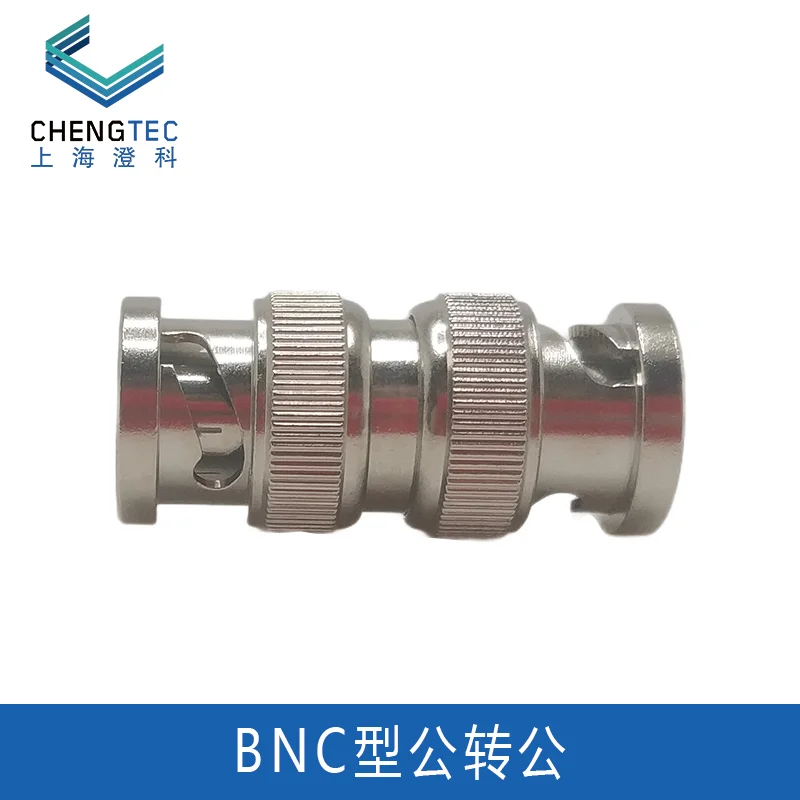 Adaptador de rf macho bnc-tipo bnc-macho para teste de até 6ghz