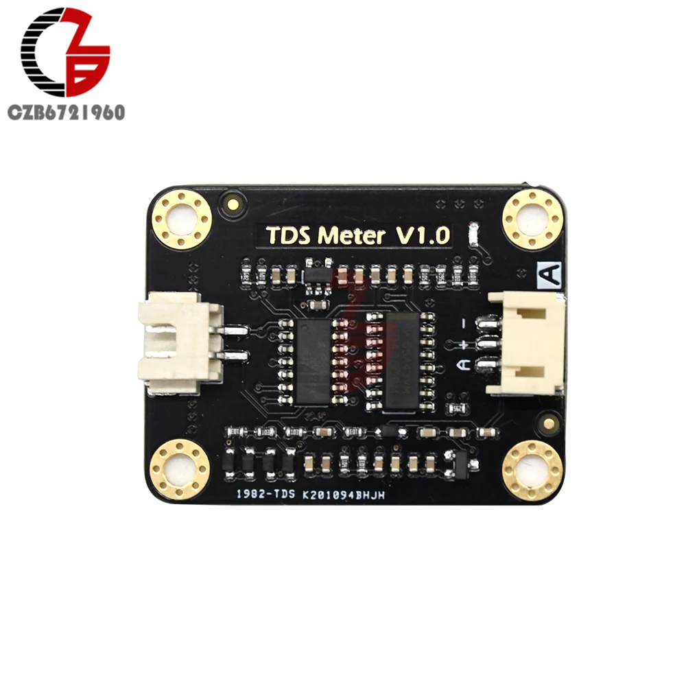 TDS Sensor Meter Module DC 3.3V 5V Water Quality Monitor Liquid Hydroponics Water Tester TDS Meter XH2.54 Dupont for Arduino