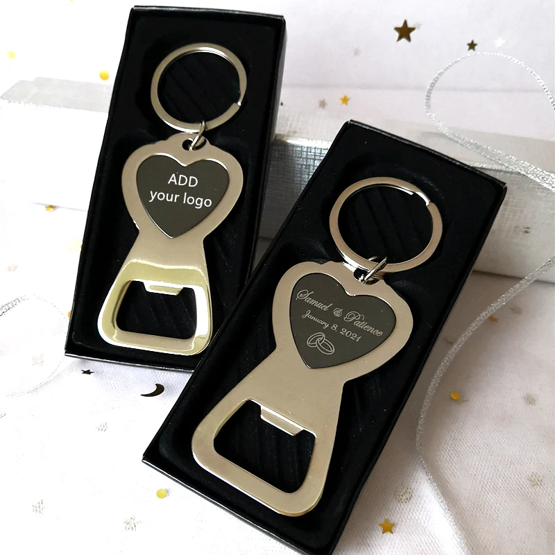 10/20 Personalized keyring bottle opener, Multi function folding nail clippers, Personalized Wedding Favor, custom engraved logo