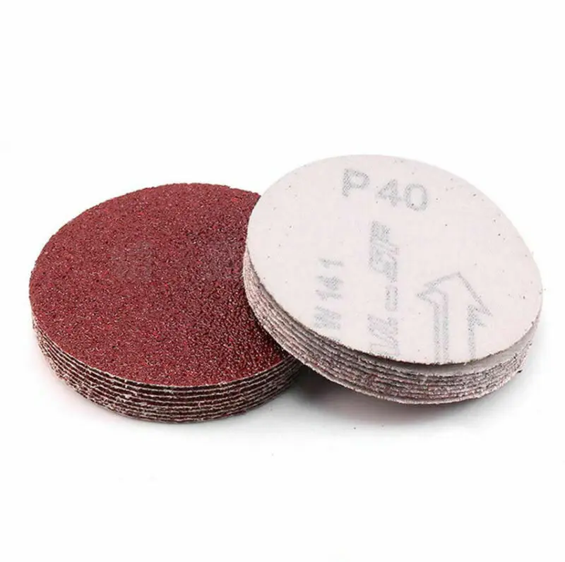 25/50pc50mm Grit Paper and polishing pad sandpaper 40/60/80/100/ 120/150/180/240/320 /400/600/800/1000 /2000 sander disc sanding