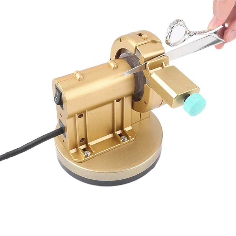 Imagem -05 - Máquina de Afiar Cabelo g2 Tesoura de Salão de Beleza Ferramenta de Moagem Apontador de Costura Profissional Portas Usb