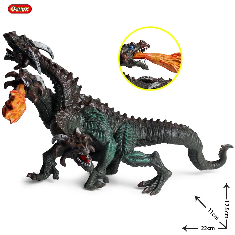 Oenux Mythischer Dinosaurier Drache Tiger Golem Löwe Schneemänner Rinder Modell Actionfiguren Künstlerische Dekoration Sammlung Kinderspielzeug