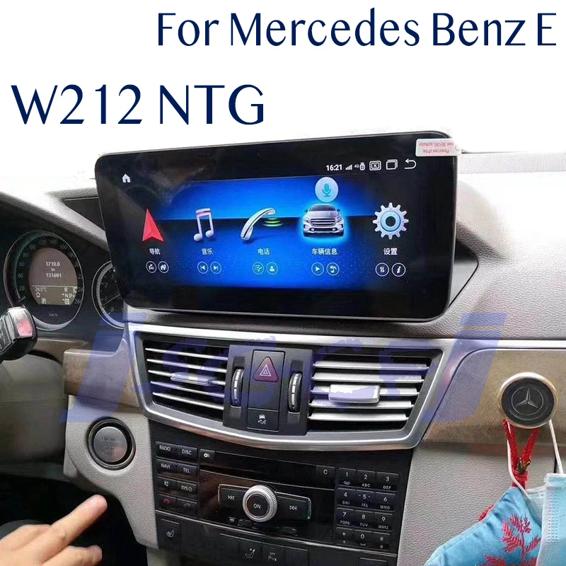 

Автомобильный мультимедийный плеер Liandlee NAVI CarPlay для Mercedes Benz MB E Class W212 E200 2009 ~ 2016, автомобильное радио, GPS-навигация, аксессуары