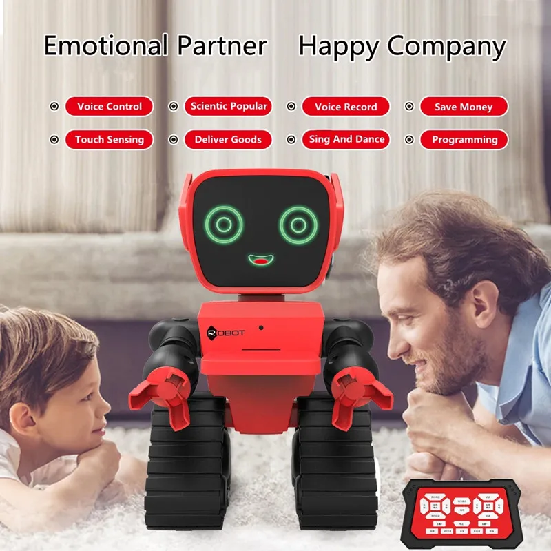 Thông Minh Robot Thông Minh Có Thể Ca Hát Nhảy Múa Tiếng Nói Chuyện Ghi Âm Tiết Kiệm Tiền Lập Trình Cảm Ứng Cảm Biến Robot Mang Theo Điều Quà Tặng