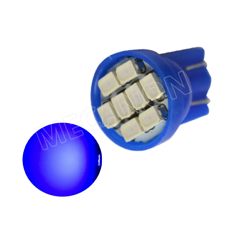 50 Stück DC 6V 6,3V T10 # 555 W5W 194 168 Keine Polarität Flipper Auto Armaturenbrett Signallampe – Detail 3