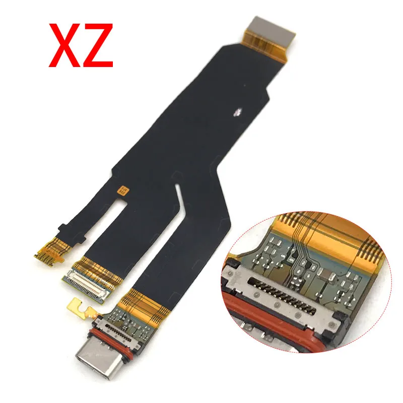 Conector de puerto de cargador USB, Cable flexible para Sony Xperia Tablet Z SGP311 SGP312 Xperia X XZ XZ1 XZ2 Compact Premium XZ3