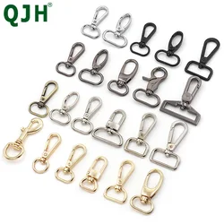 2pcs 14/20/25 /30mm Metal Bags Strap Buckles Lobster Clasp Collar Carabiner Snap Hook DIY KeyChain Bag Part Accessories