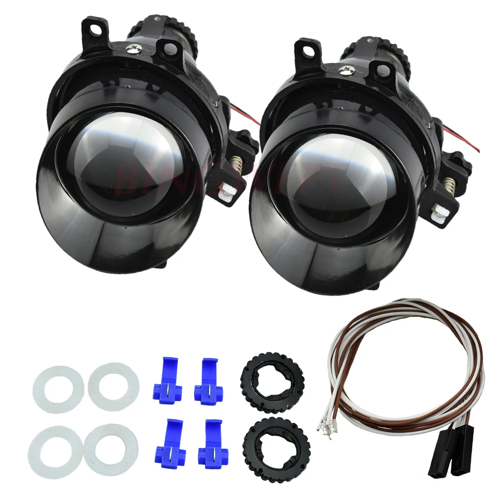 

2x Fog Lights For Toyota Camry/Corolla/Yaris/Avensis/Auris/Rav4 3.0 Bi-xenon Lens D2H H11 HID Driving Lamp Car Accessories